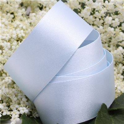 25mm Satin Ribbon - Sky